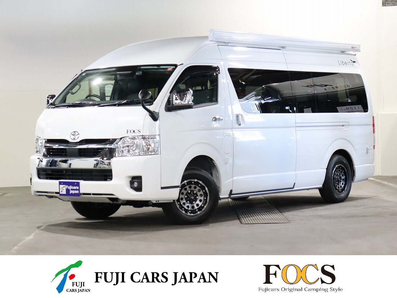 キャンピングカー バンコン ハイエース FOCS リベルタ 4WD　FF　電子レンジ