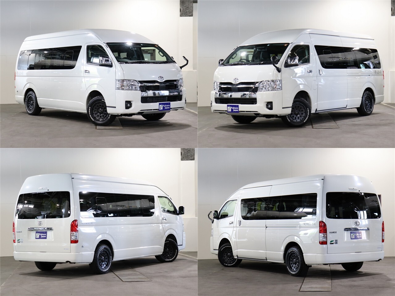 キャンピングカー バンコン ﾊｲｴｰｽ ﾅｯﾂRV ﾗﾃﾞｨｯｼｭ 4WD　DC冷蔵庫