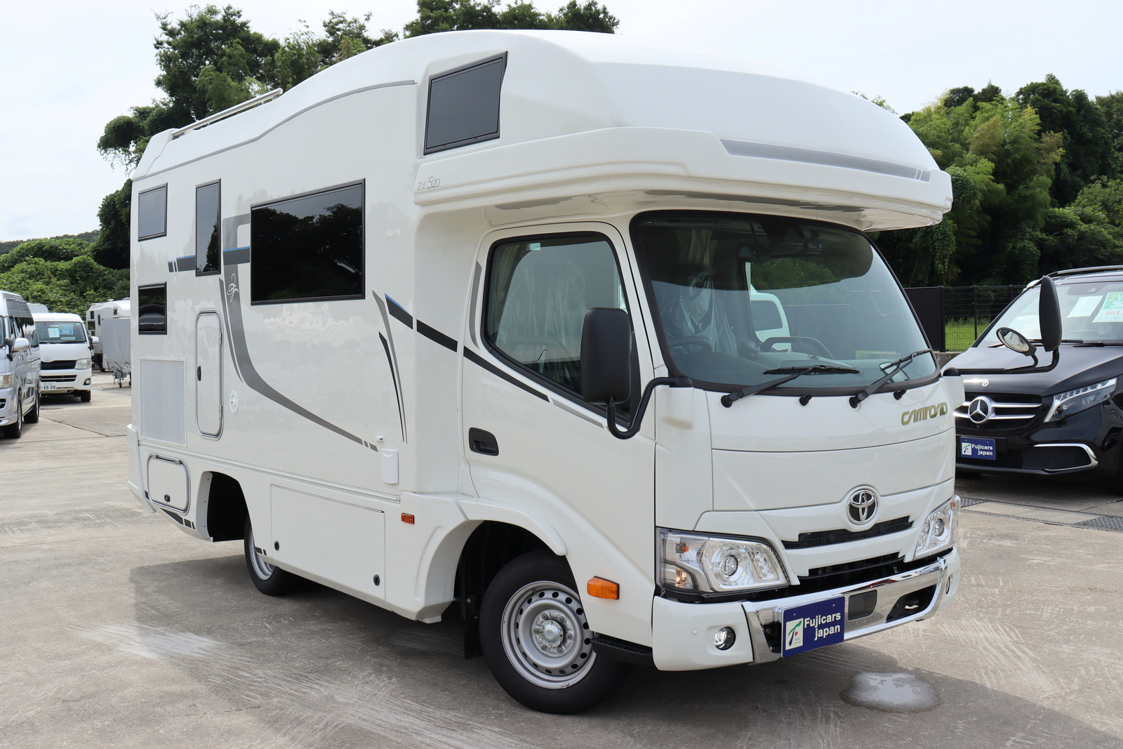 キャンピングカー キャブコン ﾊﾞﾝﾃｯｸ ｼﾞﾙ520ｲﾘｽ特別仕様　登録済未使用車