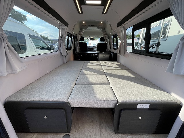 キャンピングカー バンコン ﾊｲｴｰｽ FOCS DSｺﾝﾊﾟｸﾄ 4WD