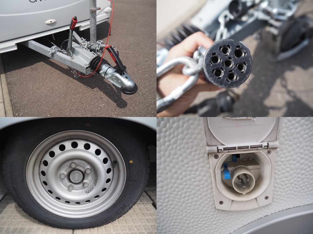 キャンピングカー トレーラー ｱﾄﾞﾘｱ ｱﾋﾞﾊﾞ350L 家庭用ｴｱｺﾝ 牽引免許不要