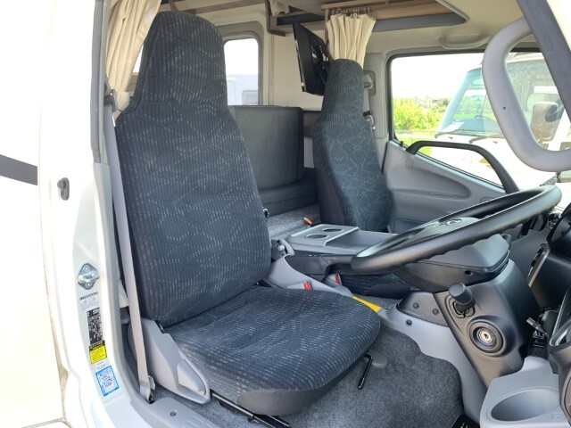 キャンピングカー キャブコン ﾊﾞﾝﾃｯｸ ｼﾞﾙ520 家AC ﾚﾝｼﾞ FFﾋｰﾀｰ