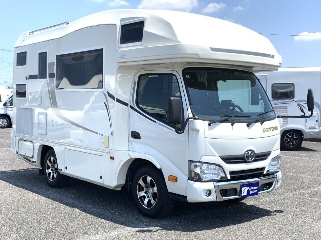 キャンピングカー キャブコン ﾊﾞﾝﾃｯｸ ｼﾞﾙ520 家AC ﾚﾝｼﾞ FFﾋｰﾀｰ