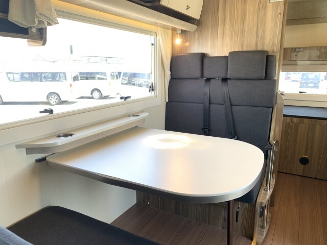 キャンピングカー キャブコン ﾊﾞﾝﾃｯｸ ｼﾞﾙ520 家AC ﾚﾝｼﾞ FFﾋｰﾀｰ