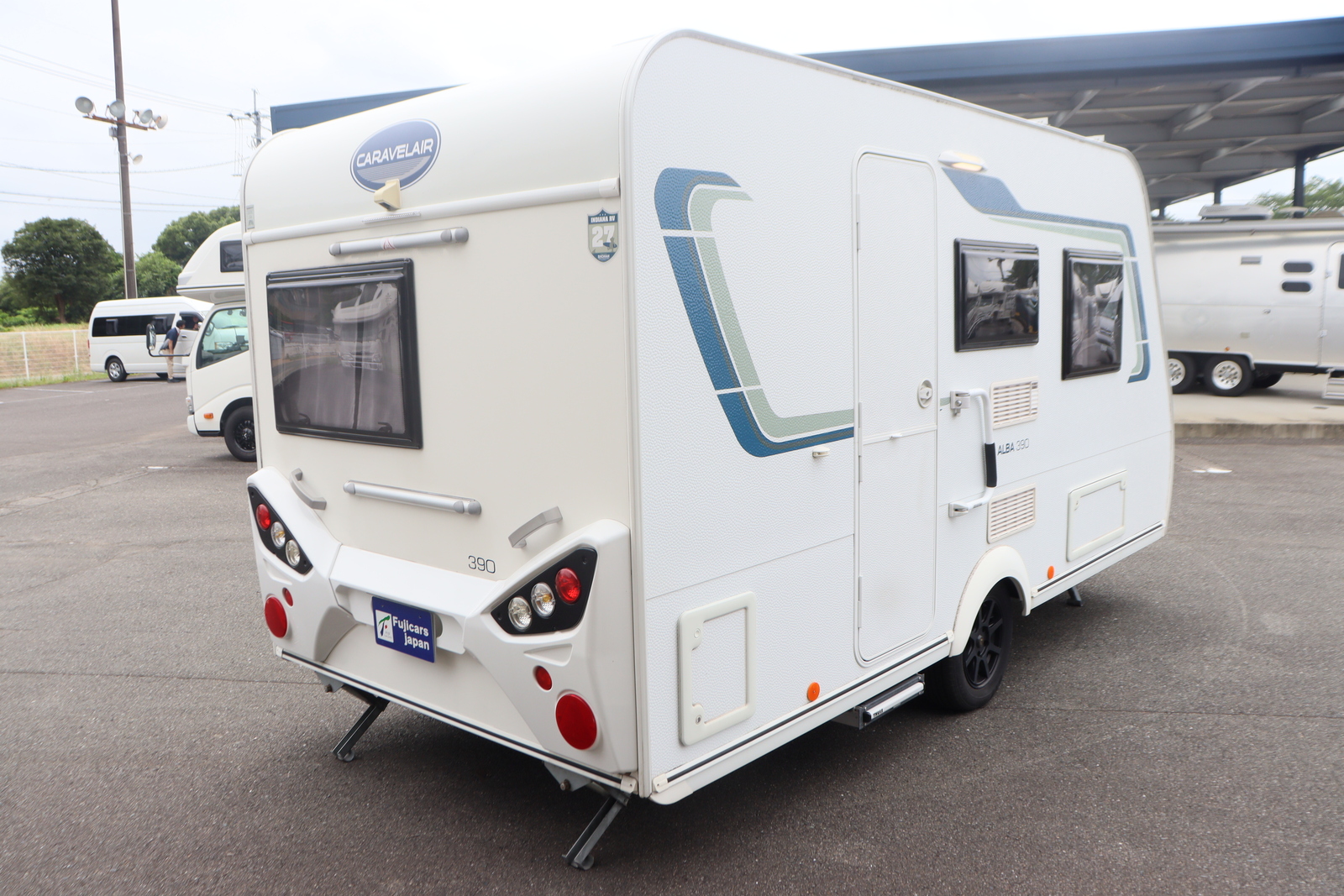 キャンピングカー トレーラー ﾄﾘｶﾞﾉ ｱﾙﾊﾞ390 牽引免許不要