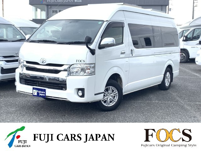 キャンピングカー バンコン FOCS Di ソーラーx2 電子レンジ 冷風扇 4WD