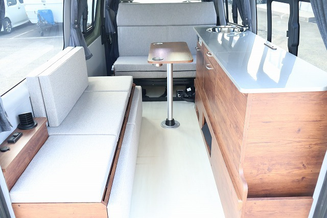 キャンピングカー バンコン ﾊｲｴｰｽ ﾌﾚｯｸｽ ﾓﾋﾞｰﾃﾞｨｯｸNH01 4WD