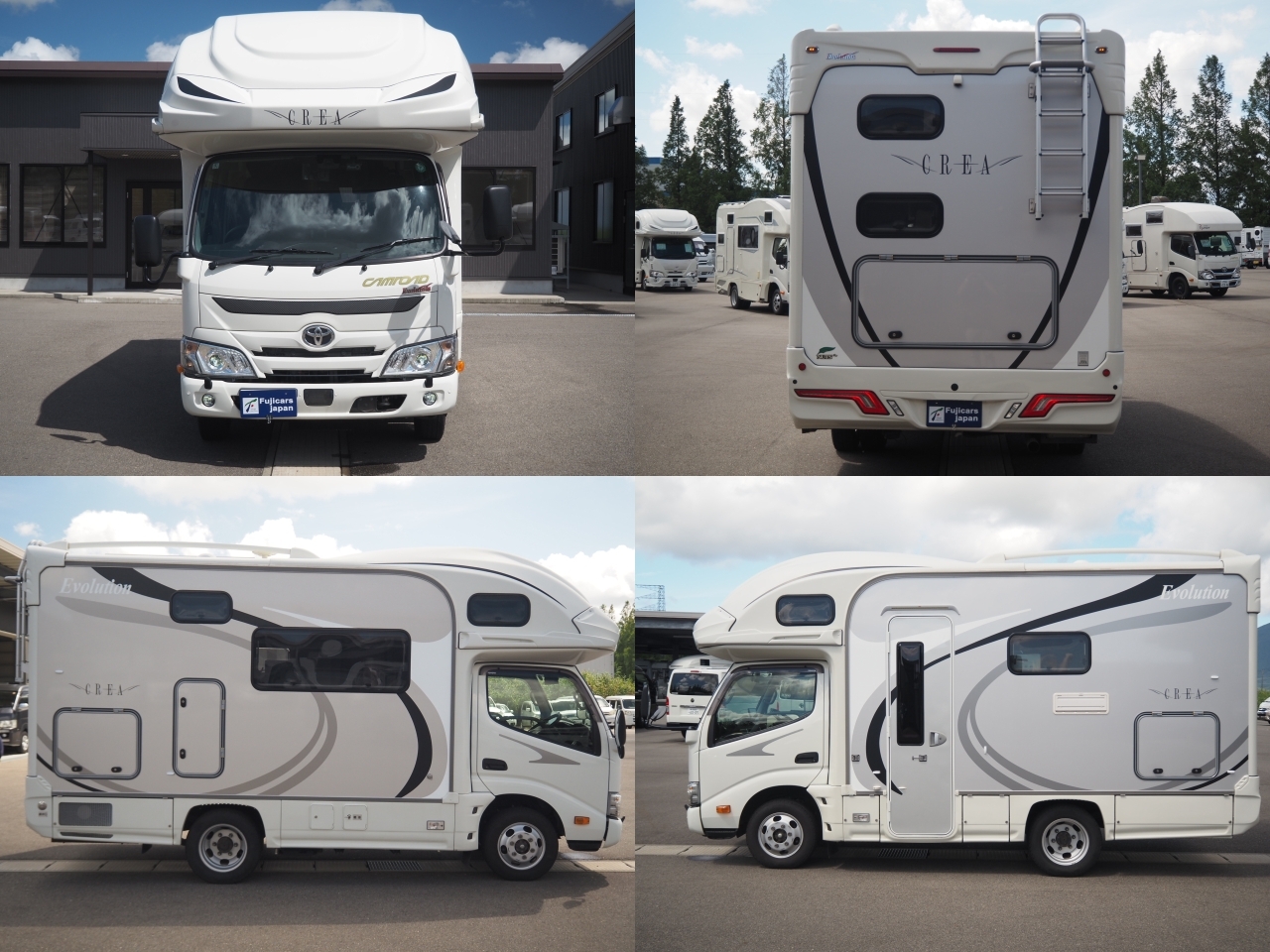 キャンピングカー キャブコン ｶﾑﾛｰﾄﾞ ﾅｯﾂ ｸﾚｱ5.3Wﾊｲﾊﾟｰｴﾎﾞ 4WD