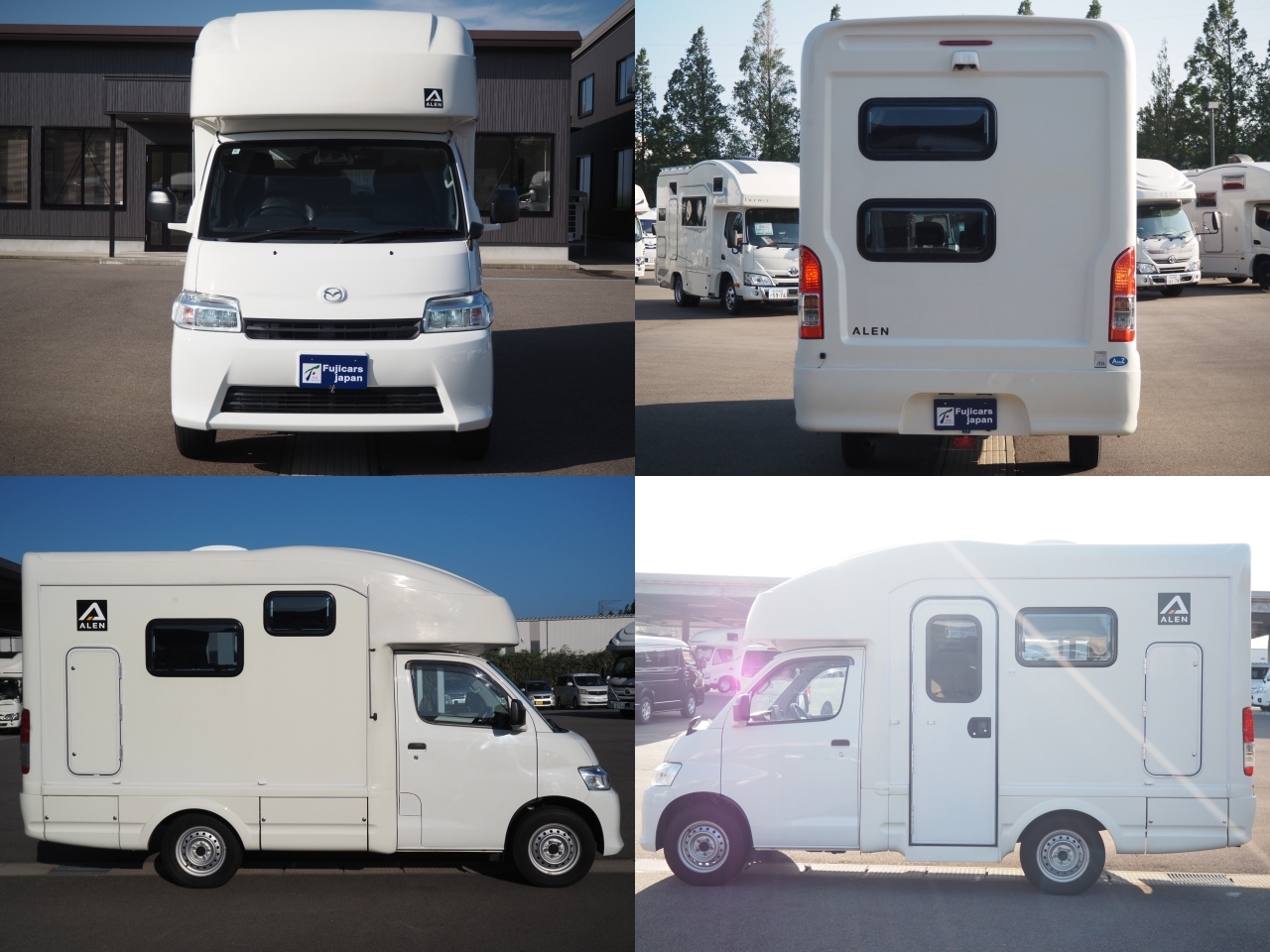 キャンピングカー キャブコン ﾎﾞﾝｺﾞ AtoZ ｱﾚﾝ･ﾊｲ 4WD FFﾋｰﾀｰ