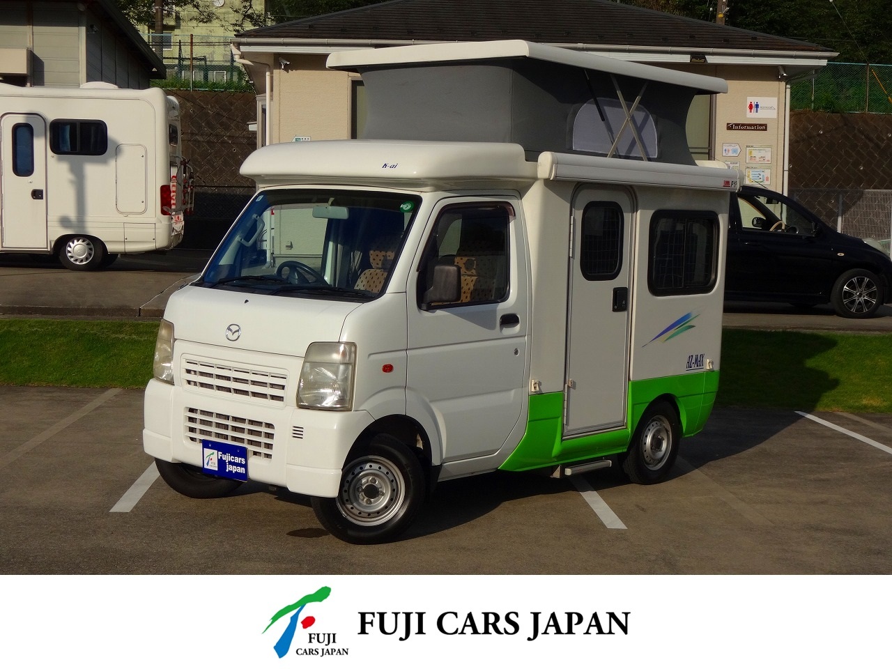 キャンピングカー 軽キャンパー スクラム AZ-MAX K-ai 4WD　FF暖房