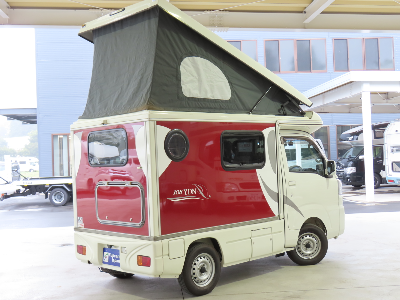 キャンピングカー ハイゼット 東和ﾓｰﾀｰｽ ｲﾝﾃﾞｨ108　FFﾋｰﾀｰ