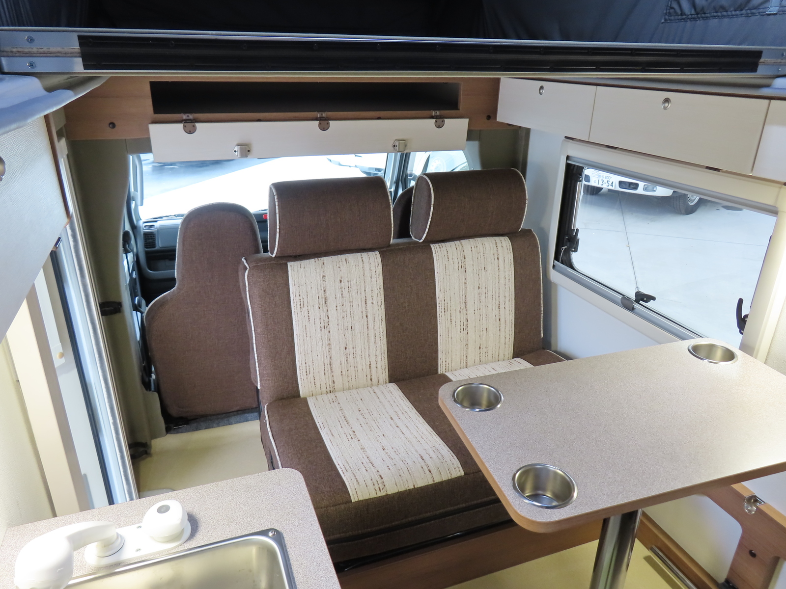 キャンピングカー ハイゼット 東和ﾓｰﾀｰｽ ｲﾝﾃﾞｨ108　FFﾋｰﾀｰ
