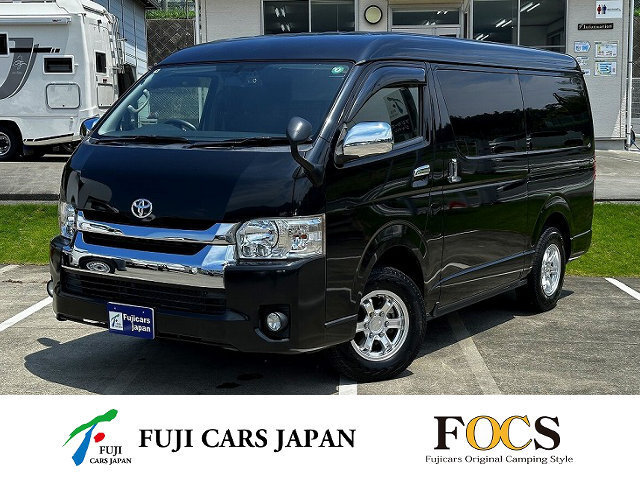 キャンピングカー バンコン  ハイエース FOCS DS-L FF暖房 ソーラー 4WD