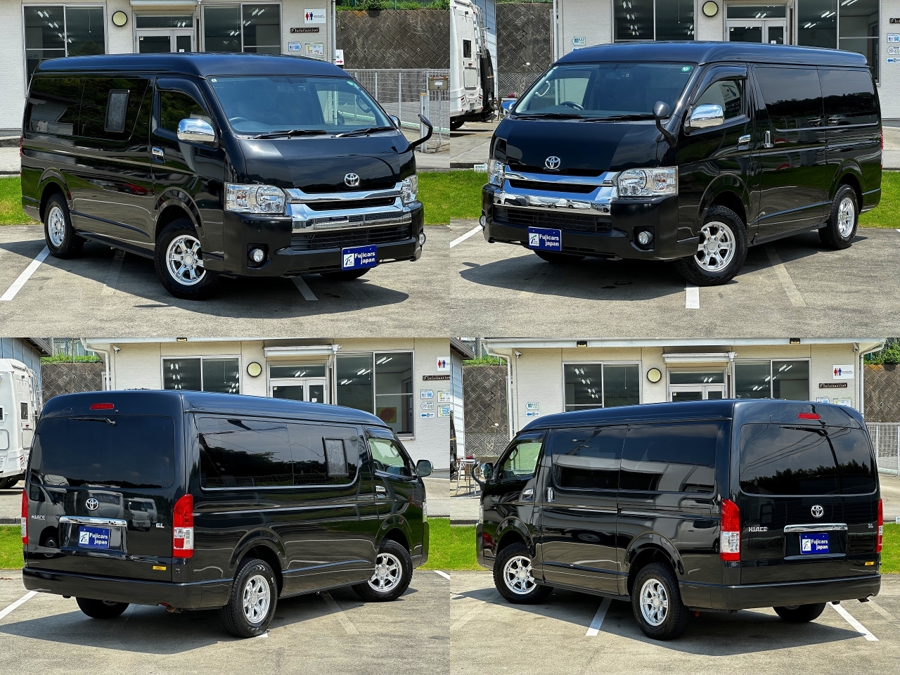 キャンピングカー バンコン  ﾊｲｴｰｽ FOCS DS-L FF暖房 ｿｰﾗｰ 4WD