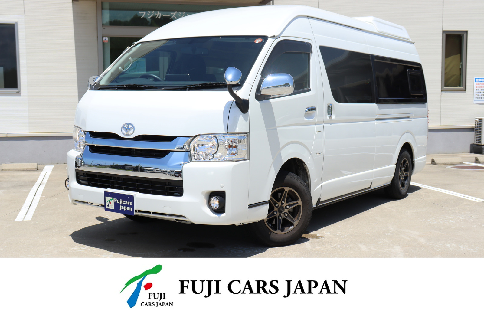 キャンピングカー バンコン ハイエース デルタリンク ダーウィンQ3　FF　4WD