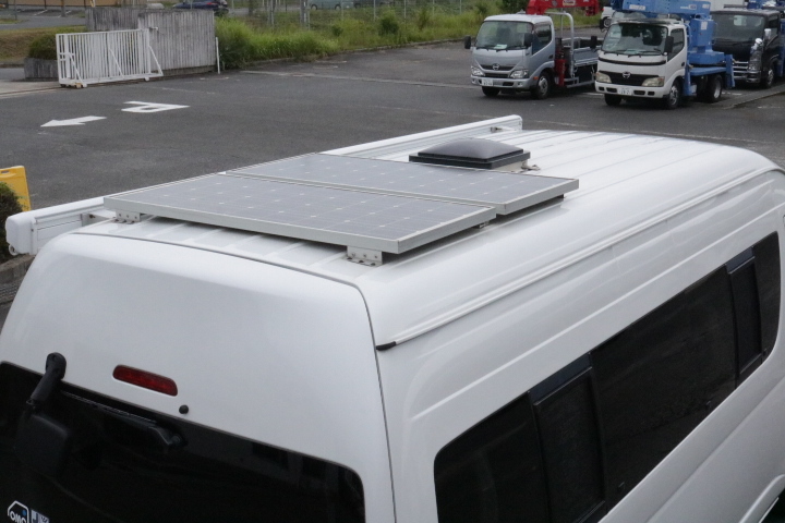 キャンピングカー バンコン ﾊｲｴｰｽ OMC 銀河　FF　冷蔵庫　ﾚﾝｼﾞ