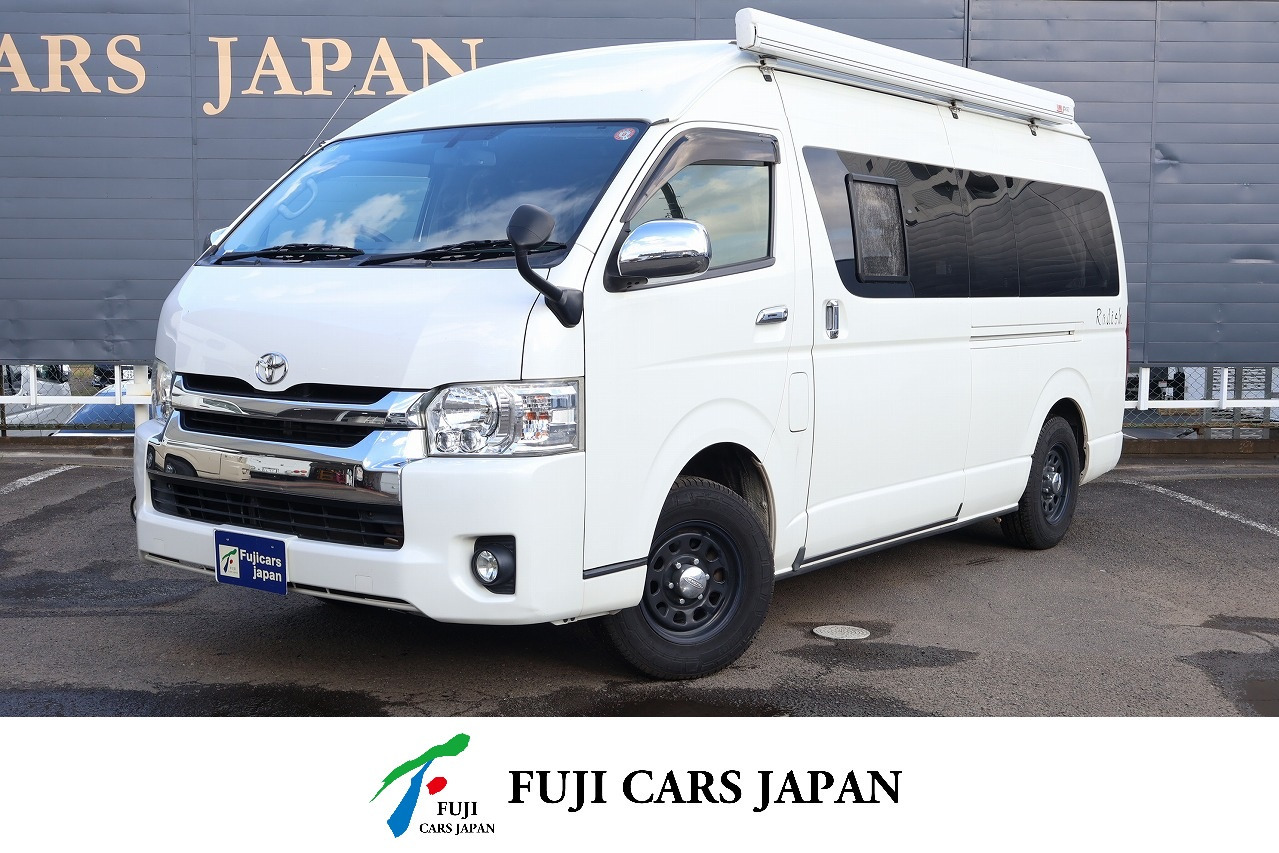 キャンピングカー バンコン ハイエース ナッツRV ラディッシュ 4WD