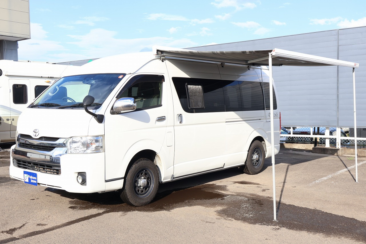 キャンピングカー バンコン ﾊｲｴｰｽ ﾅｯﾂRV ﾗﾃﾞｨｯｼｭ 4WD