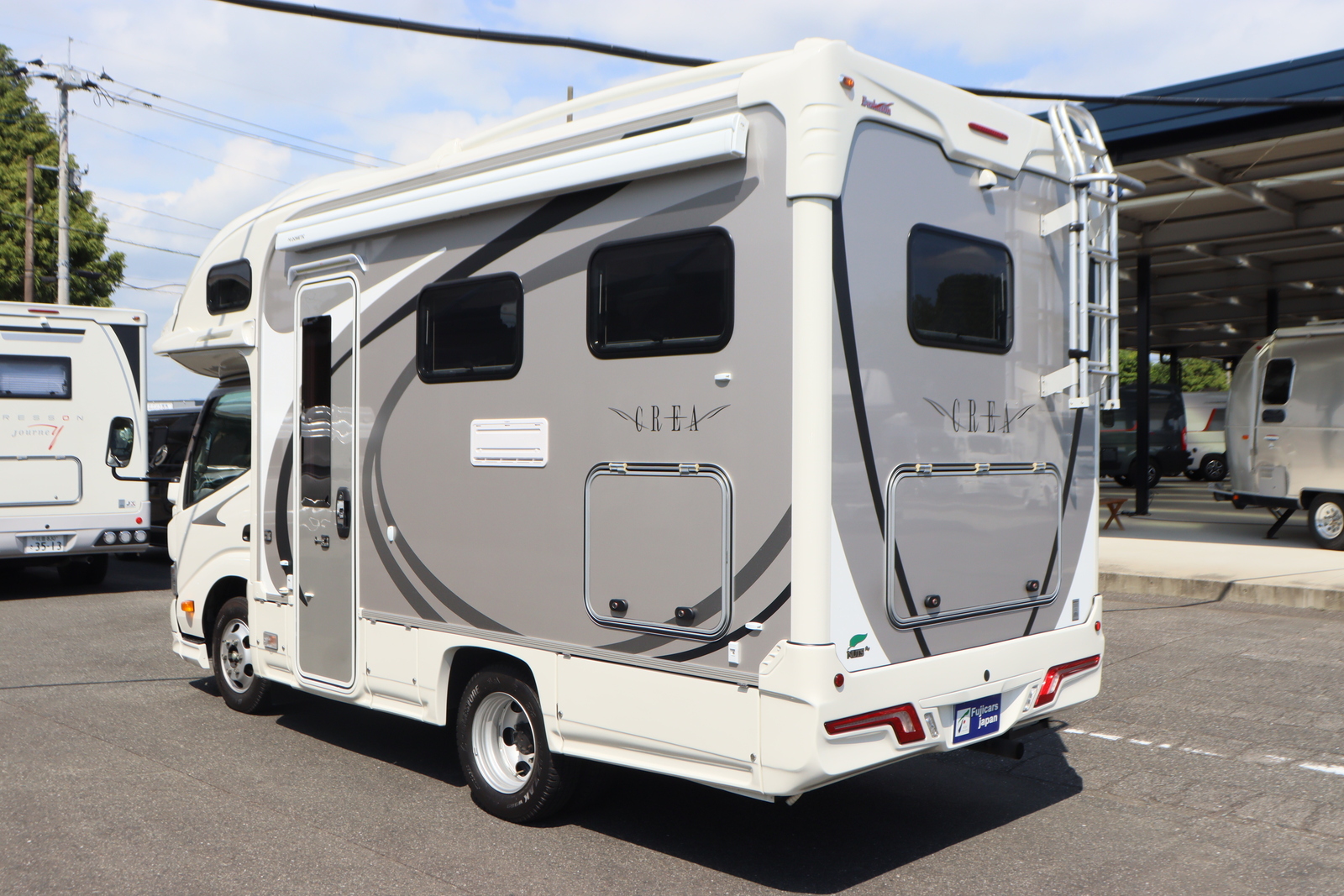 キャンピングカー キャブコン ｶﾑﾛｰﾄﾞﾅｯﾂ ｸﾚｱ5.3Xﾊｲﾊﾟｰｴﾎﾞ 4WD