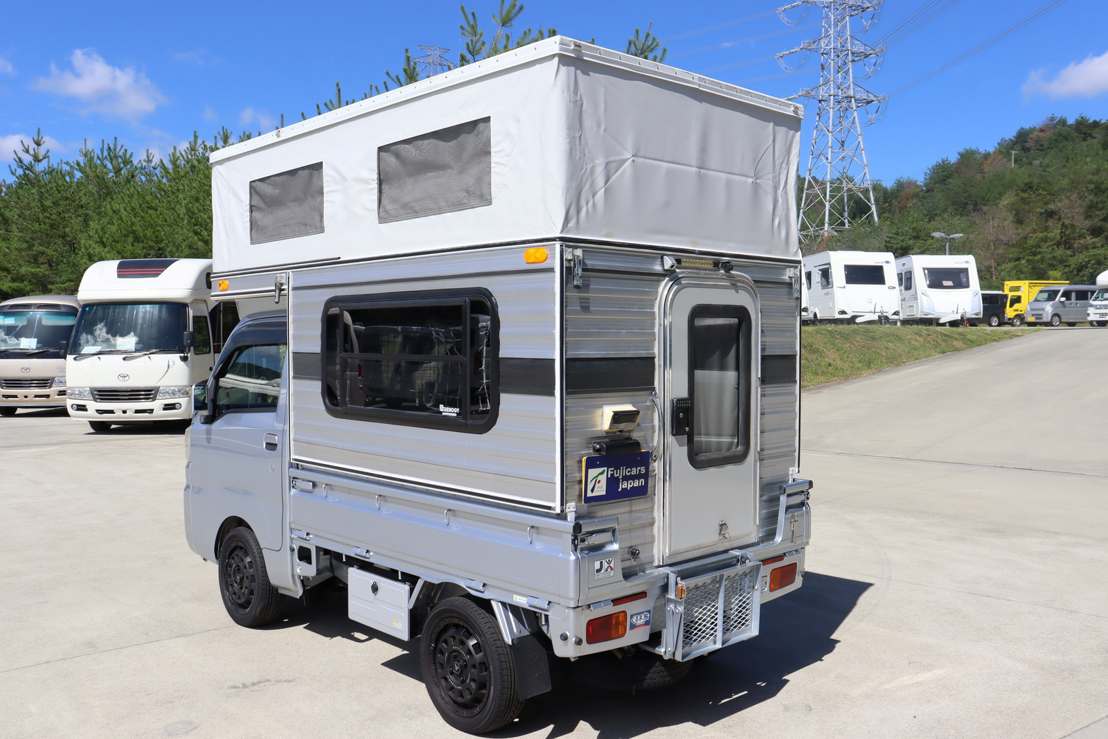 キャンピングカー 軽キャンパー ﾊｲｾﾞｯﾄ ﾐｽﾃｨｯｸ ﾐﾆﾎﾟｯﾌﾟﾋﾞｰ 4WD