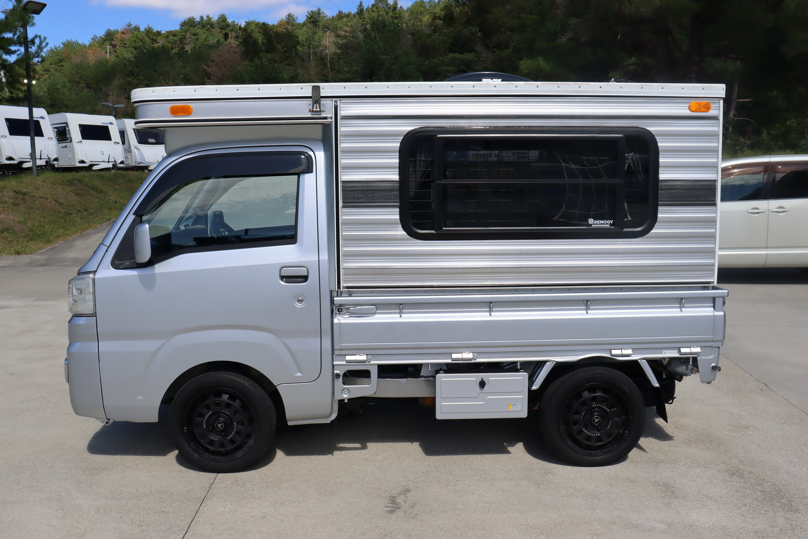 キャンピングカー 軽キャンパー ﾊｲｾﾞｯﾄ ﾐｽﾃｨｯｸ ﾐﾆﾎﾟｯﾌﾟﾋﾞｰ 4WD