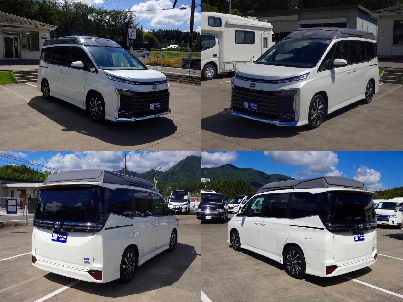 キャンピングカー バンコン ｳﾞｫｸｼｰHV ｱﾙﾄﾋﾟｱｰﾉ ﾎﾟｯﾌﾟｱｯﾌﾟ4WD