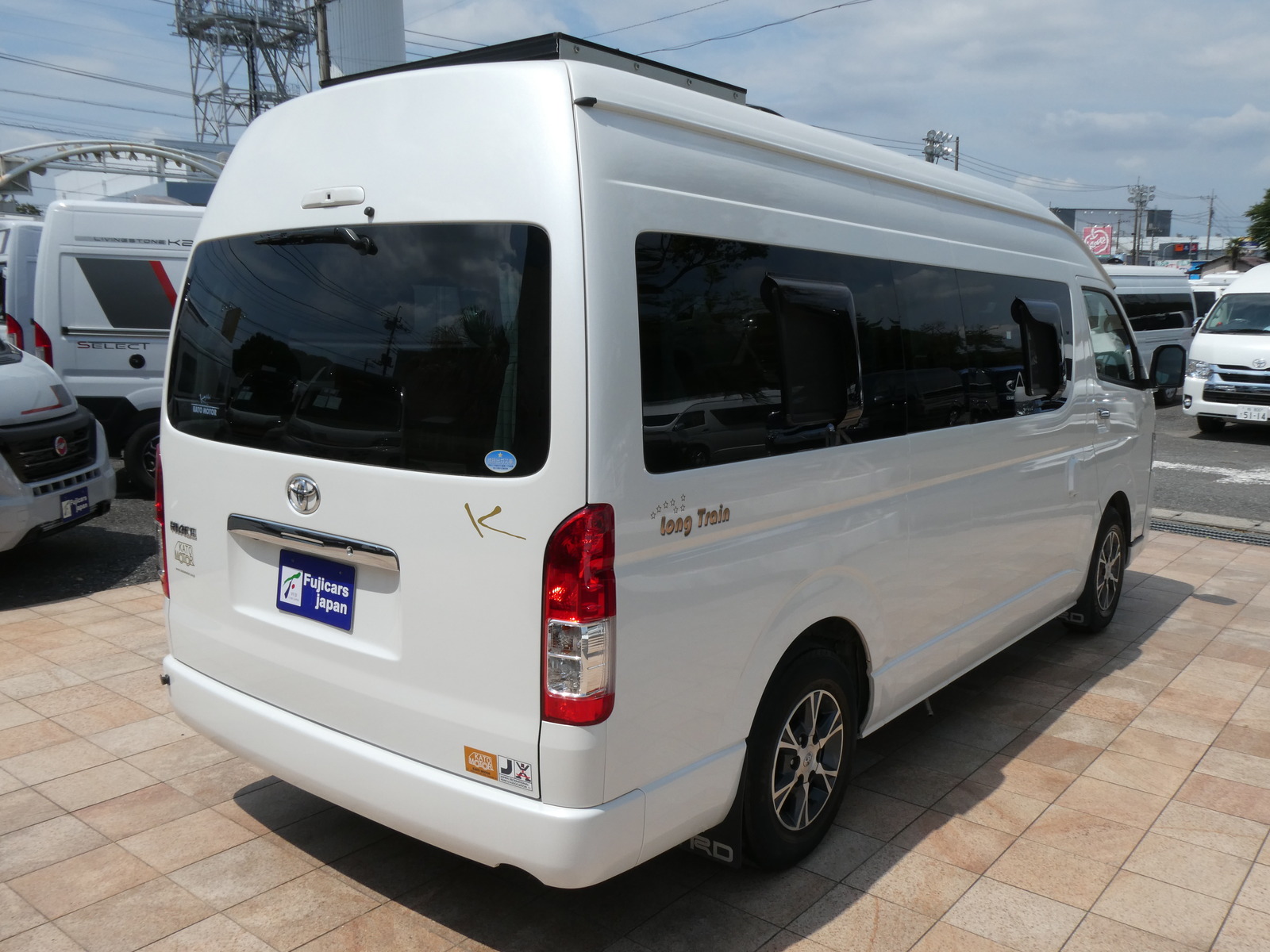 キャンピングカー バンコン ｶﾄｰﾓｰﾀｰ　ﾛﾝｸﾞﾄﾚｲﾝ　ﾘﾁｳﾑ　ｿｰﾗｰ　FF