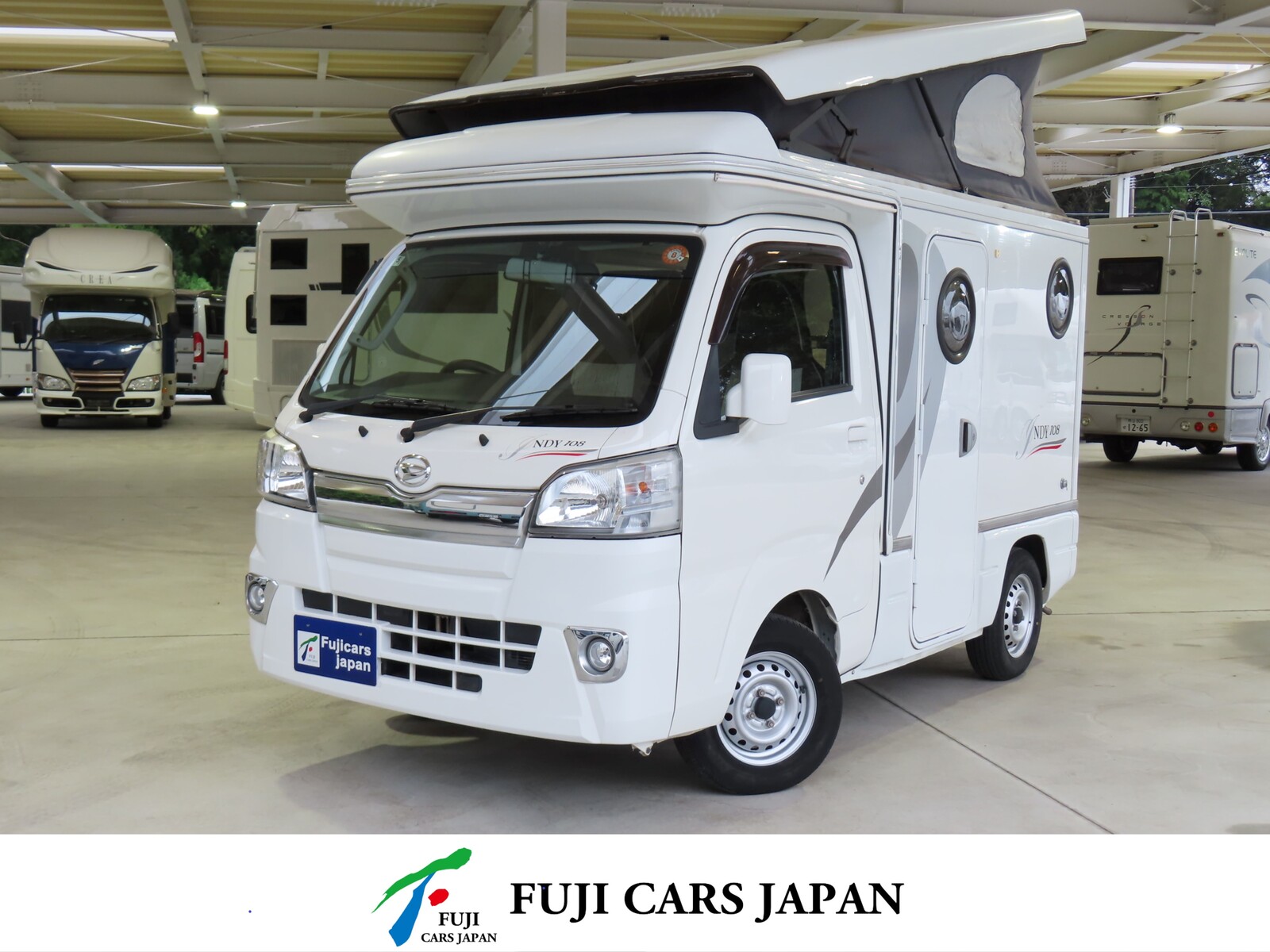 キャンピングカー 軽キャンパー ハイゼット 東和 インディ108　FFヒーター