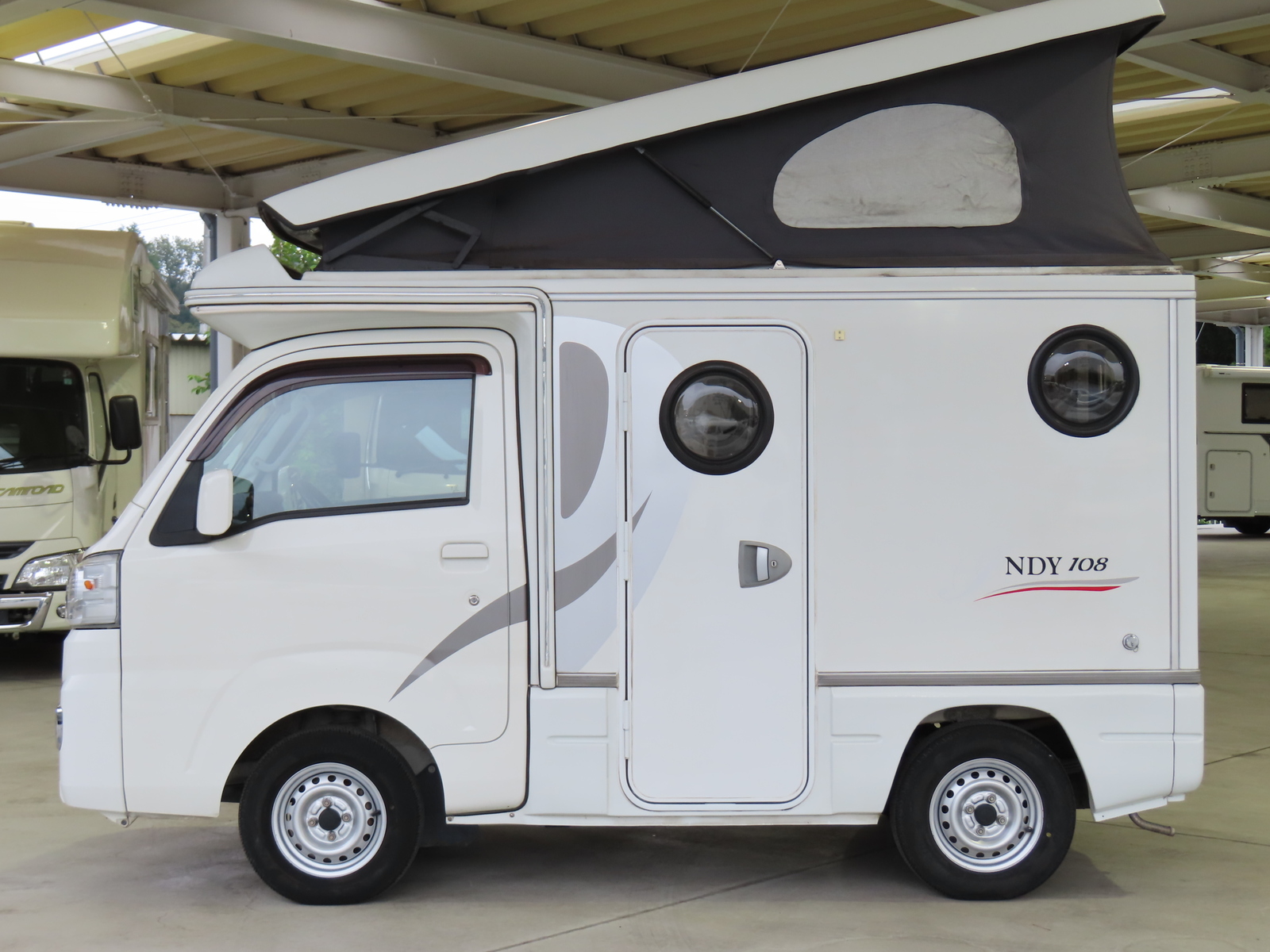 キャンピングカー 軽キャンパー ﾊｲｾﾞｯﾄ 東和 ｲﾝﾃﾞｨ108　FFﾋｰﾀｰ