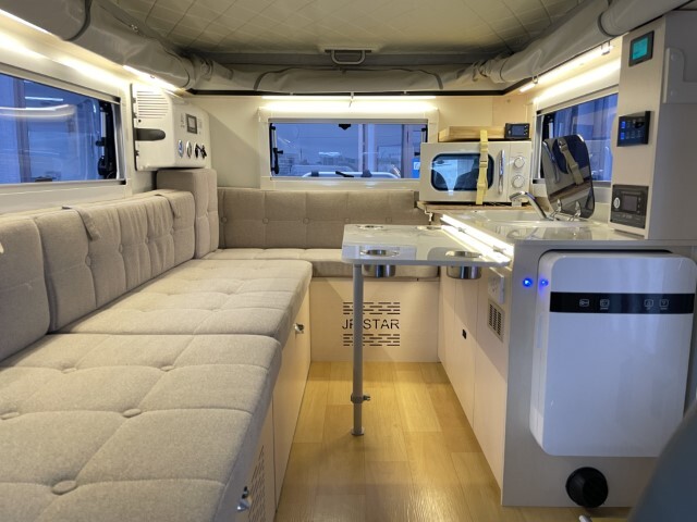 キャンピングカー 軽キャンパー JPｽﾀｰ ﾊｯﾋﾟｰ1+ｼﾃｨ ﾎﾟｯﾌﾟｱｯﾌﾟ4WD　