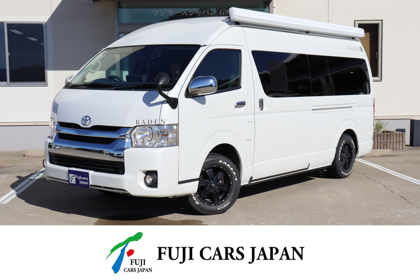 キャンピングカー バンコン ハイエース トイファクトリー　バーデン　リチウム　4WD