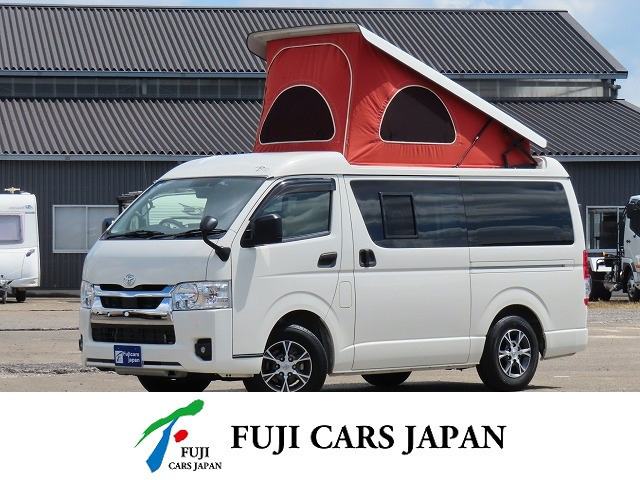 キャンピングカー バンコン ハイエース ホワイトハウス コンパスビッツ　クールスター