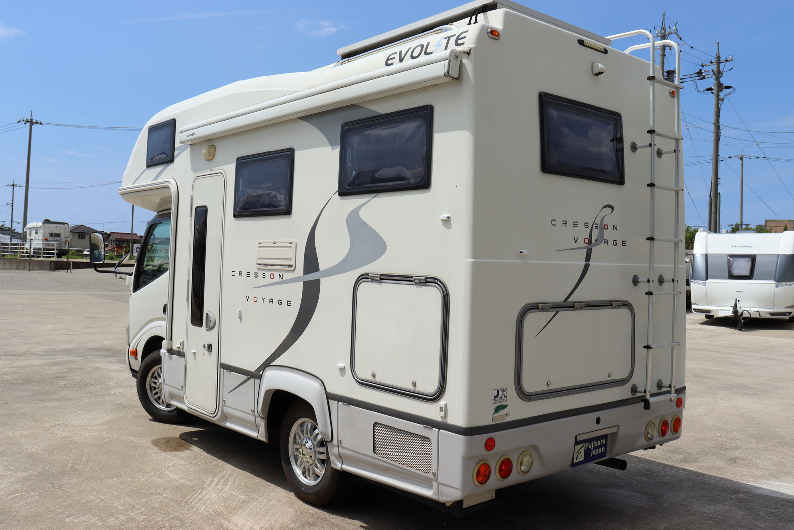 キャンピングカー キャブコン ｶﾑﾛｰﾄﾞ ﾅｯﾂRVｸﾚｿﾝﾎﾞﾔｰｼﾞｭX　家AC　鉛3　
