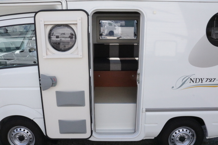キャンピングカー 軽キャンパー ｷｬﾘｲ ｲﾝﾃﾞｨｱﾅRV ｲﾝﾃﾞｨ727　ﾎﾟｯﾌﾟｱｯﾌﾟ