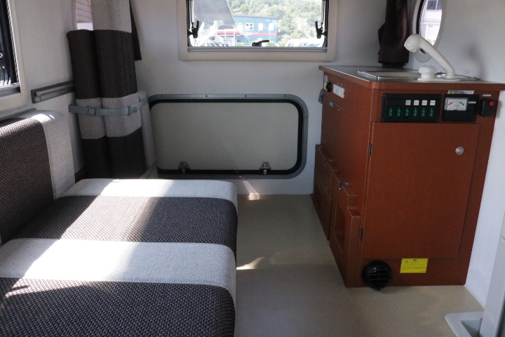 キャンピングカー 軽キャンパー ｷｬﾘｲ ｲﾝﾃﾞｨｱﾅRV ｲﾝﾃﾞｨ727　ﾎﾟｯﾌﾟｱｯﾌﾟ