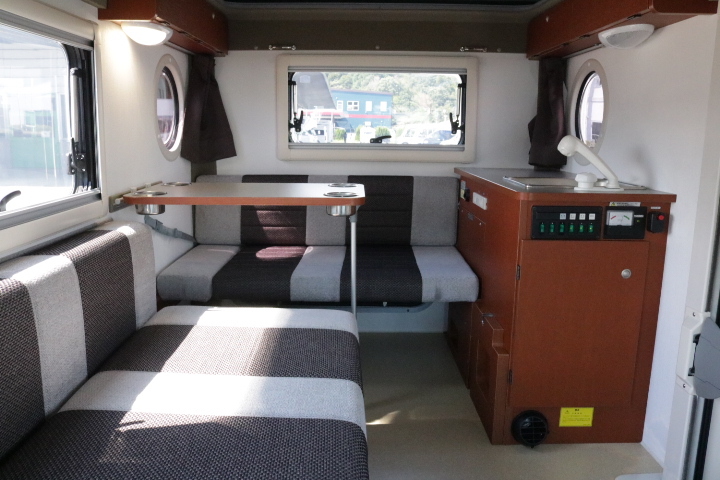 キャンピングカー 軽キャンパー ｷｬﾘｲ ｲﾝﾃﾞｨｱﾅRV ｲﾝﾃﾞｨ727　ﾎﾟｯﾌﾟｱｯﾌﾟ