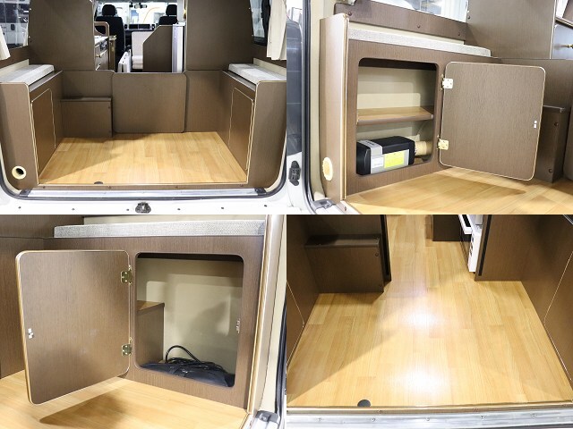キャンピングカー バンコン ﾊｲｴｰｽ ｱﾙﾍﾟｼﾞｵ ﾘﾗｯｸｽ 4WD　FF　冷蔵庫