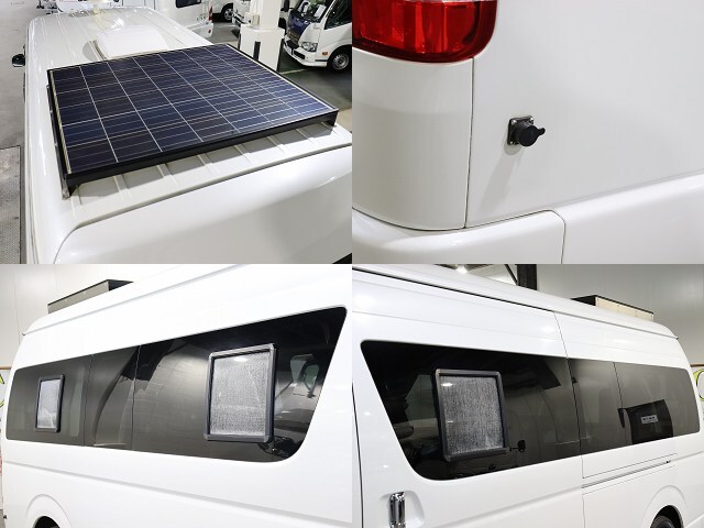 キャンピングカー バンコン ﾊｲｴｰｽ ｱﾙﾍﾟｼﾞｵ ﾘﾗｯｸｽ 4WD　FF　冷蔵庫