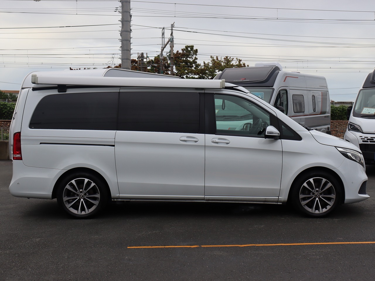 キャンピングカー バンコン ﾍﾞﾝﾂ V220d ﾏﾙｺﾎﾟｰﾛ ﾎﾗｲｿﾞﾝ