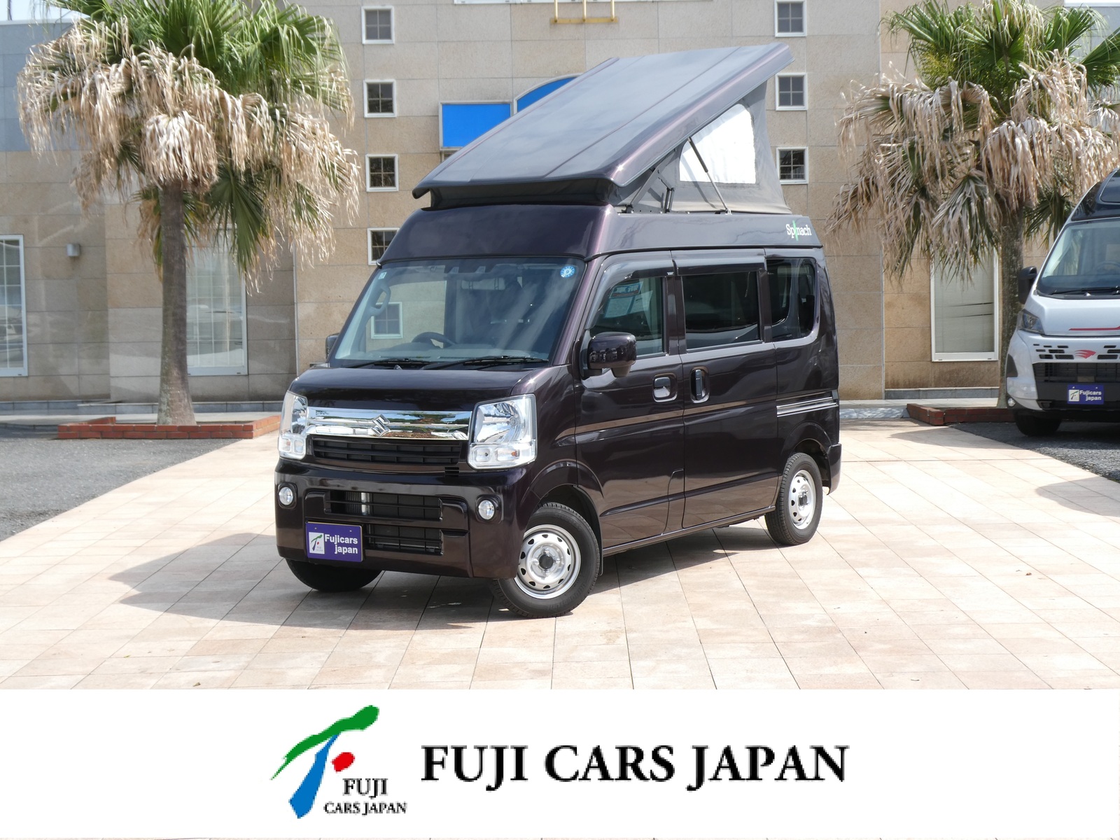 軽キャンパー エブリィ　ナッツRV　スピナ　4WD　ポップアップ
