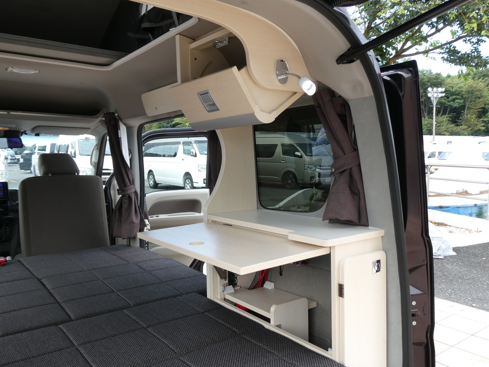 キャンピングカー 軽キャンパー ｴﾌﾞﾘｨ　ﾅｯﾂRV　ｽﾋﾟﾅ　4WD　ﾎﾟｯﾌﾟｱｯﾌﾟ