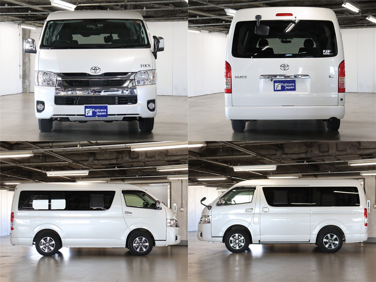 キャンピングカー バンコン ﾊｲｴｰｽ FOCS DS-L 4WD　FF　ﾂｲﾝｻﾌﾞ