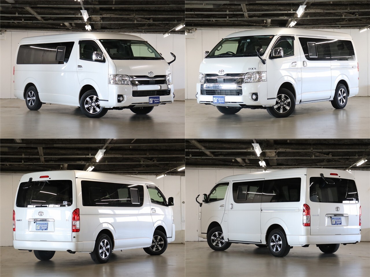 キャンピングカー バンコン ﾊｲｴｰｽ FOCS DS-L 4WD　FF　ﾂｲﾝｻﾌﾞ