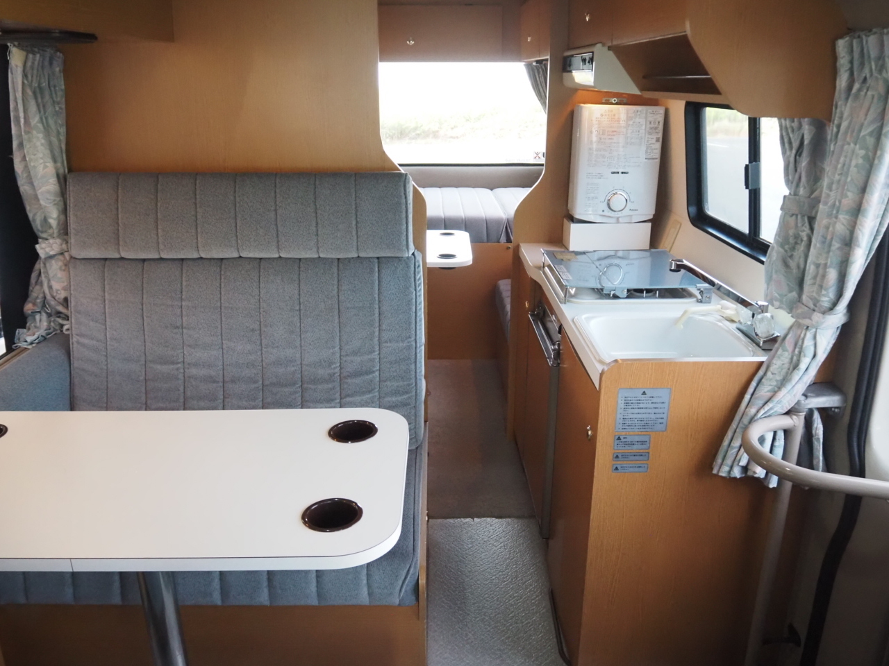 キャンピングカー バスコン ｺｰｽﾀｰ ﾏﾘﾅRV Lｷｬﾋﾞﾝ FFﾋｰﾀｰ