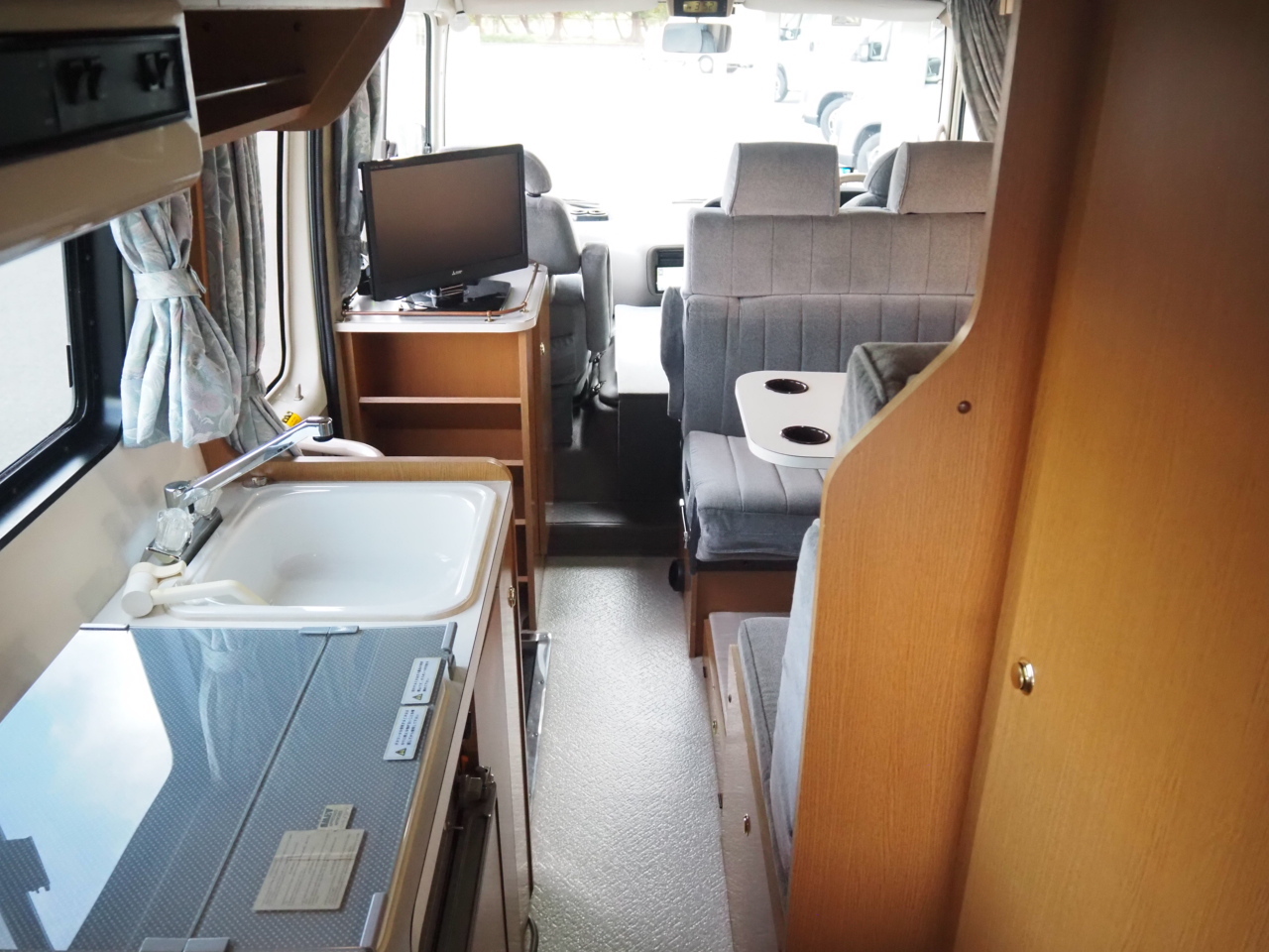キャンピングカー バスコン ｺｰｽﾀｰ ﾏﾘﾅRV Lｷｬﾋﾞﾝ FFﾋｰﾀｰ