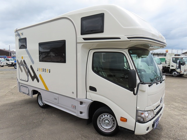キャンピングカー キャブコン ｶﾑﾛｰﾄﾞ ﾅｯﾂRV ｼﾞｰﾌﾟﾆｰXｴﾎﾞﾗｲﾄ