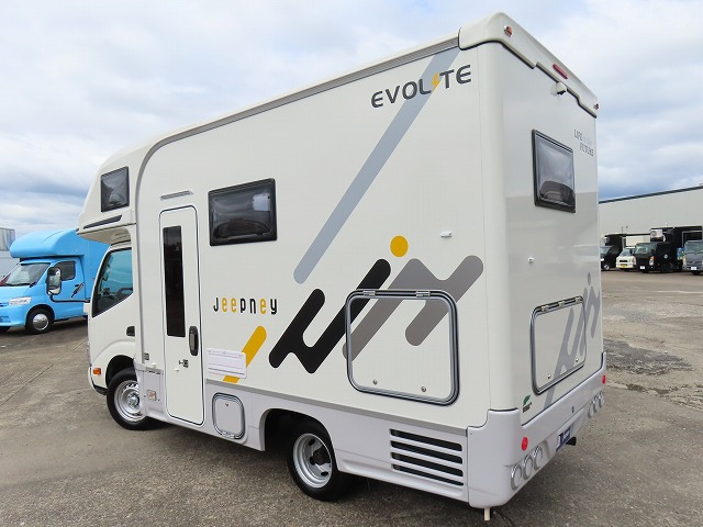 キャンピングカー キャブコン ｶﾑﾛｰﾄﾞ ﾅｯﾂRV ｼﾞｰﾌﾟﾆｰXｴﾎﾞﾗｲﾄ