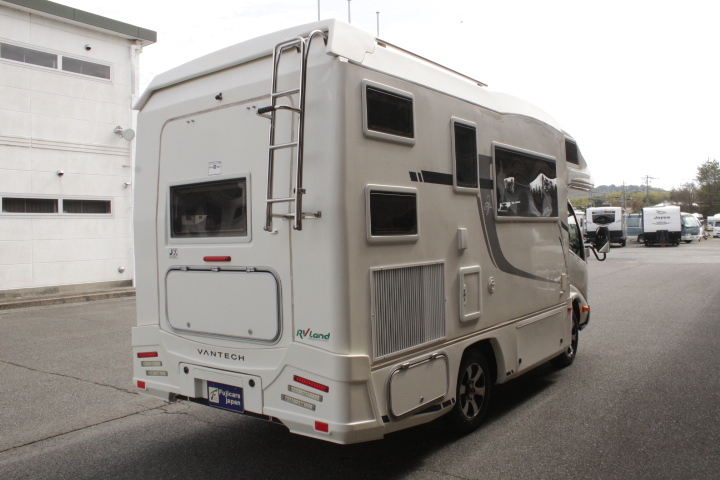 キャンピングカー キャブコン ｶﾑﾛｰﾄﾞ ﾊﾞﾝﾃｯｸｼﾞﾙ520 家ｴｱｺﾝ FF暖房