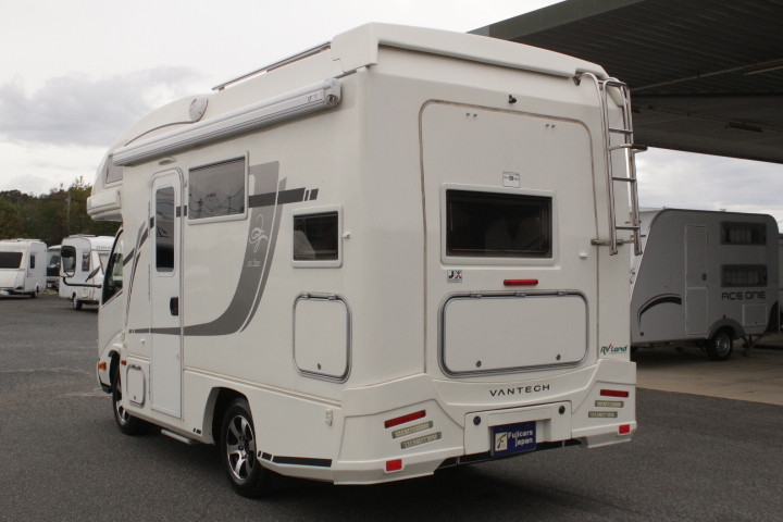 キャンピングカー キャブコン ｶﾑﾛｰﾄﾞ ﾊﾞﾝﾃｯｸｼﾞﾙ520 家ｴｱｺﾝ FF暖房