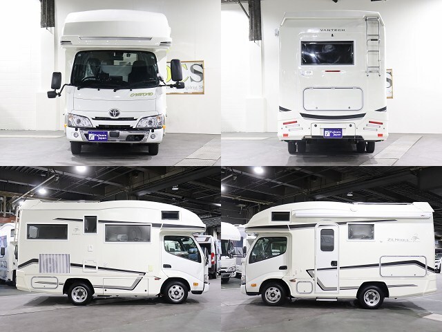 キャンピングカー キャブコン ｶﾑﾛｰﾄﾞ ﾊﾞﾝﾃｯｸ ｼﾞﾙﾉｰﾌﾞﾙ 4WD　FF